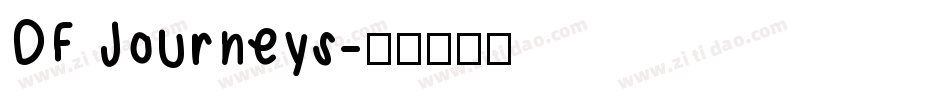 DF Journeys字体转换
